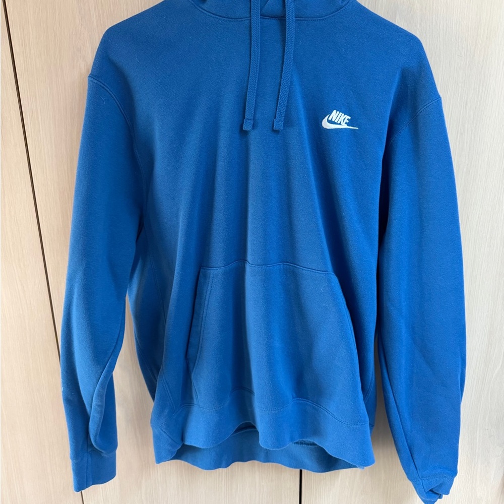 Nike Men's Royal Blue Hoodie